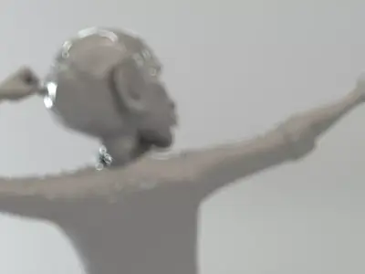 Old man pose-3 3D print model