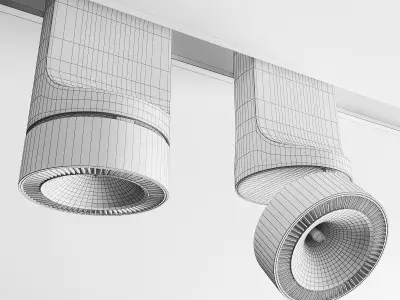 Delta Light You-Turn Lamps 3D model
