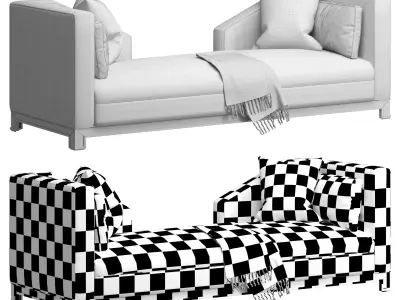 Wesley Hall - Social Sofa 3D model