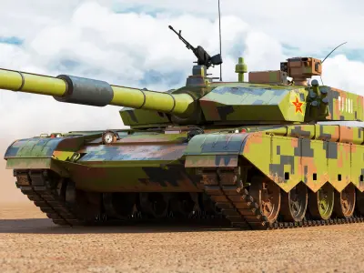  ZTZ Type 99 Chinese Tank 