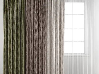 Curtain 395 3D model