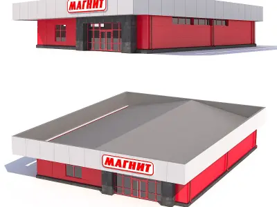 Shopping center  3D model