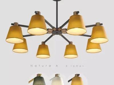Lampatron Natura A 8 lamps 3D model