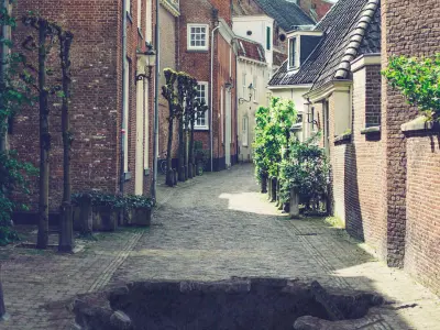 Hole ground damage 3D model