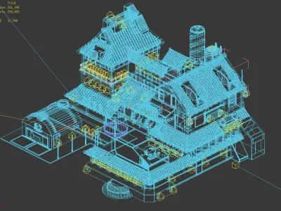 Crystal Palace - Factory 3D model