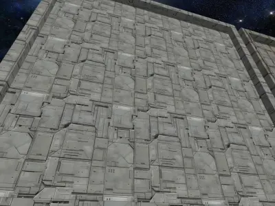 20 Seamless Sci-fi Panels - Rugged 2 Texture