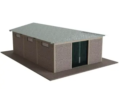 Warehouse Model 3D model