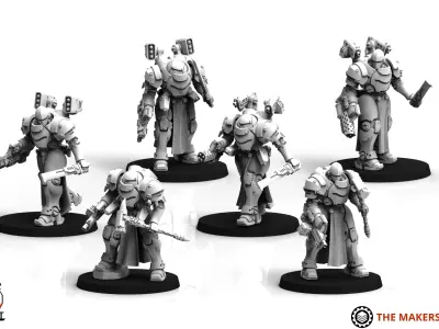 Daughters of War - War Suits 3D print model