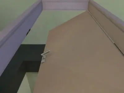 Openable Door - Animated for Blender Low-poly 3D model