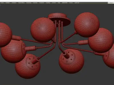 Arte Lamp OXFORD Low-poly 3D model