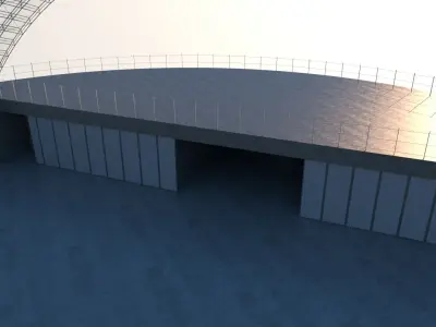 Dolby Family Terrace 3D model