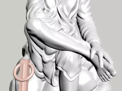 SAI BABA IDOL 3D model