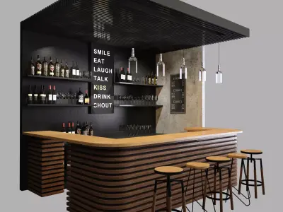 Loft Bar Collection 10 3D model