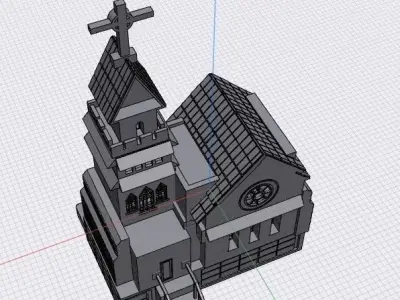Little Church 3D model