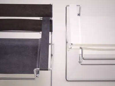 D4 Bauhaus Chair 3D model