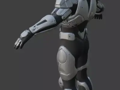 Astronaut Spacesuit 3D Model 3D model shop