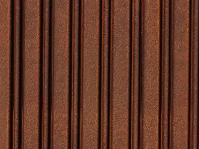 Rusted Metal Panel Texture