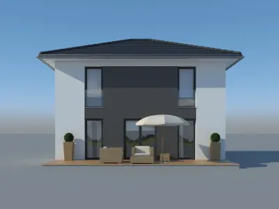 Generic Holiday Villa 010 3D model
