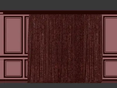 Curtain Set 236 3D model