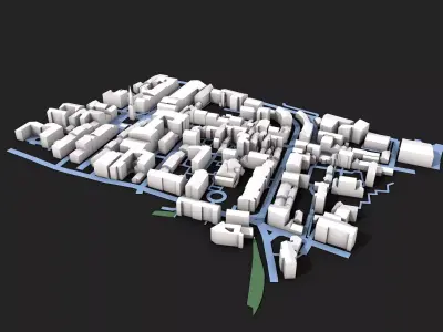 City 2 3D model purchase