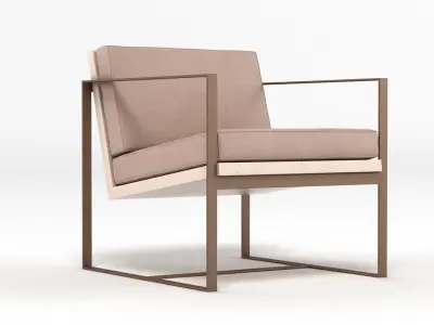 Redford House Manhattan Armchair 3D model