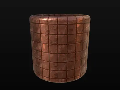 10 Seamless Rusty and Grungy Metal PBR Materials - Set 4 Texture