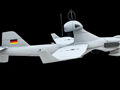  EMT Luna X 2000 UAV UAS Drone PBR 