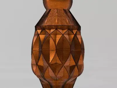 Decorative finial form  3D print model