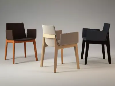 Ava Armchair 3D model