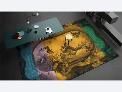 Carpet Touch the Sky Free 3D model