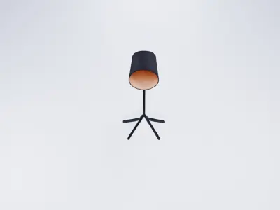 Low Poly Desk Lamp - Stylized Office Lighting 3D model