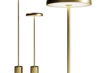 collcection floor lamp  3D Model Pack