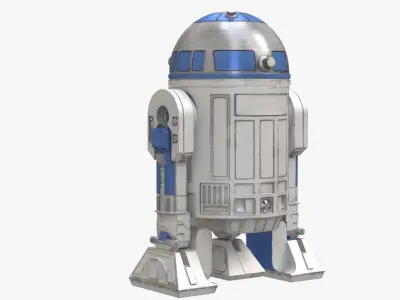 Robot R2D2 3D model