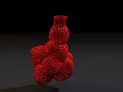 Egg Vase 3D print model