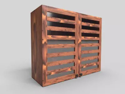 Kitchen Cabinet CG45 3D model