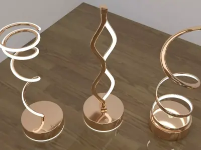 LED Lamp 3D model