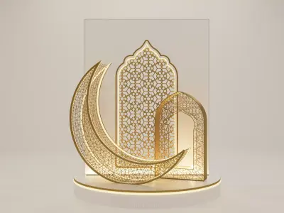 Ramadan Decor 3D model