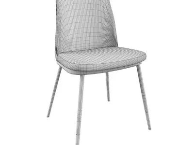 CHAIR LIONEL BEIGE 3D model