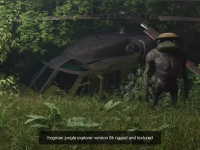 The Frogman Expedition Collection 3D Model Pack