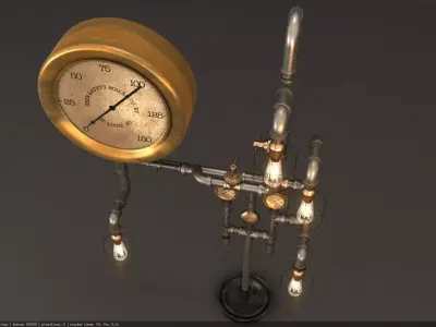 Steampunk 3D model
