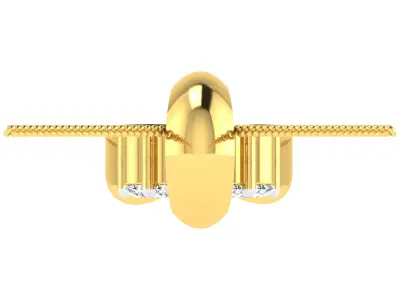 Solitaire Women Pendants 3dm STL FBX OBJ Render Details 3D print model
