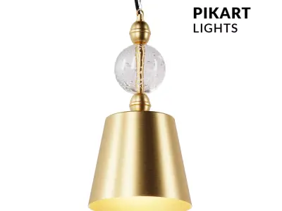Pendant lamp KVKZ brass SKU 5933 Free 3D model