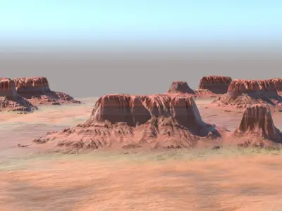 Arizona Desert 10 3D model