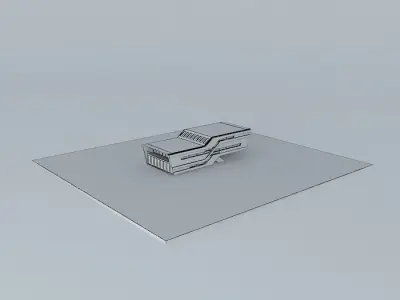 Exterior Future Free 3D model