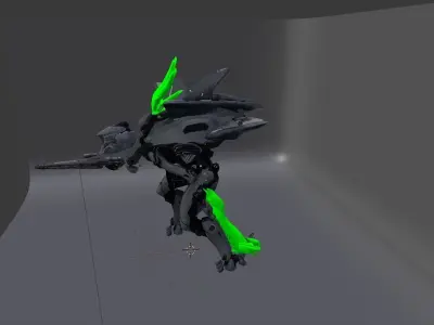 halo 4 models  Ranger and Light rifle 3D model