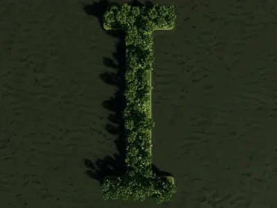 I Alphabet Island 3D model