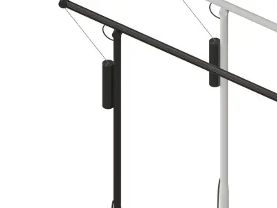 Fifty Fifty Floor Lamp 3D model