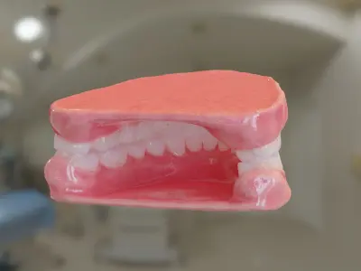 Teeth  Low-poly 3D model