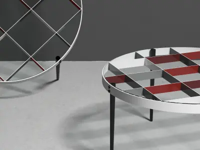 Small Table D5551 Free 3D model