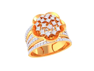  Women Ring MTL 3dm STL OBJ FBX Details 3D print model 37